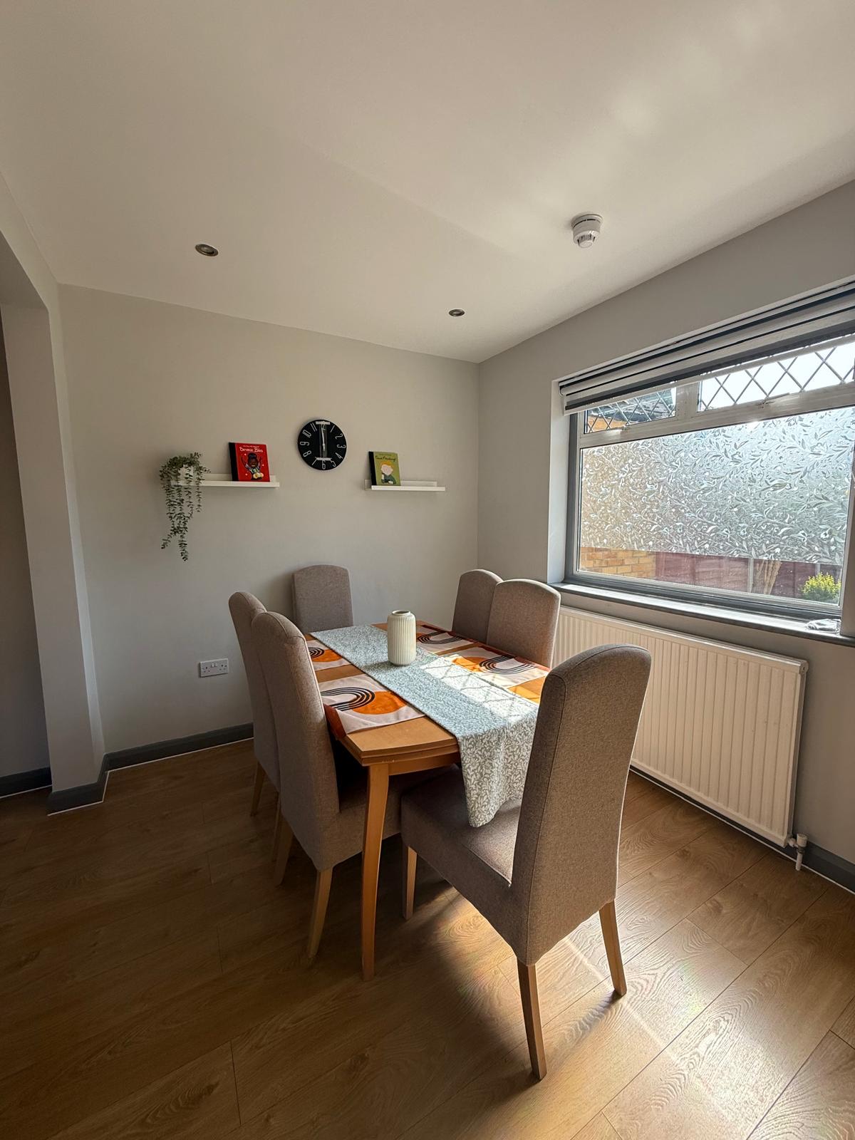 The dining room at Rosedene House
